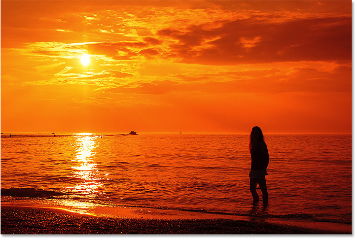 How To Enhance A Sunset Photo With Photoshop - Step by Step