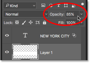 photomarks change the opacity of a watermark