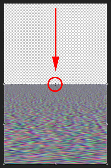 Scaling the displacement map to it will onlt affect the water reflection