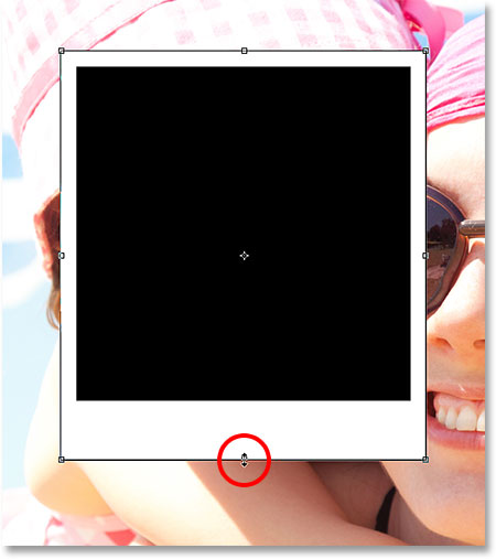 Adding extra border along the bottom. Image © 2014 Photoshop Essentials.com
