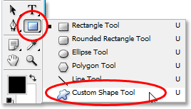 download custom shape tools for photoshop cs3