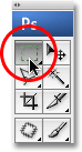 The Rectangular Marquee Tool in Photoshop. Image © 2008 Photoshop Essentials.com.