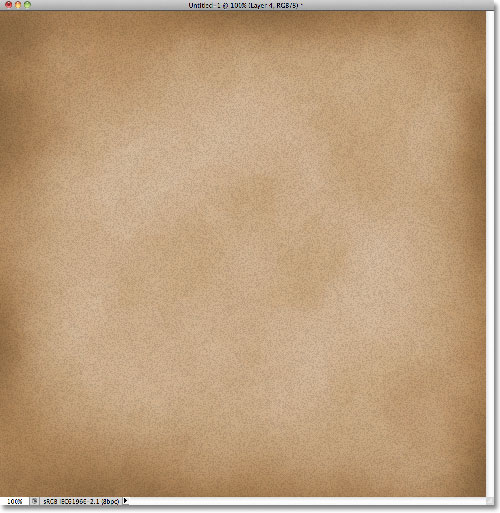 Old Paper Background Texture - Photoshop Tutorial