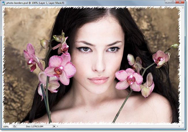 Adobe Photoshop tutorial image.