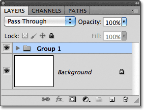 Photoshop layer group.