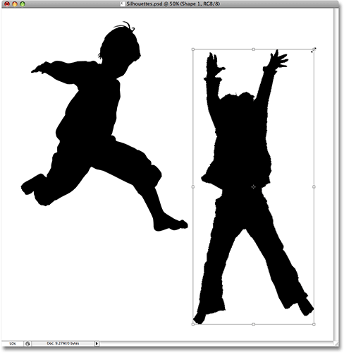 Convert Any Image To Black/White Vector Silhouette - Photoshop