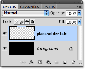 A new layer has been added in the Layers panel.