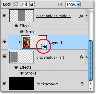 A Smart Object icon appears in the layer preview thumbnail.