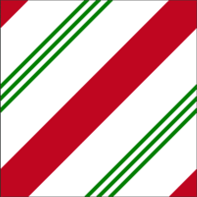 A candy cane pattern created in Photoshop