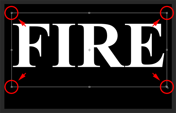 Flaming Hot Fire Text In Photoshop