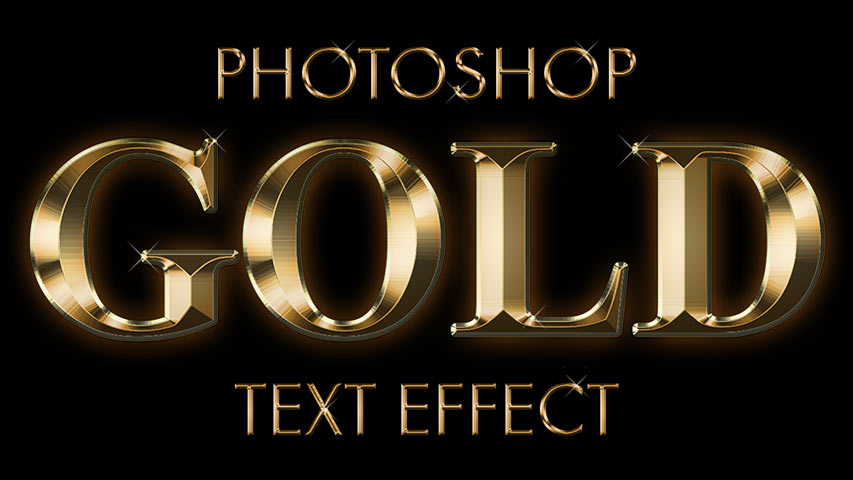 Download Create A Gold Text Effect In Photoshop Cc And Cs6