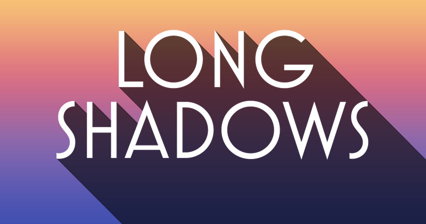 How to create long shadows in Photoshop