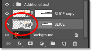 How To Slice Text In Photoshop