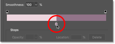 How to swap the order of the gradient colors