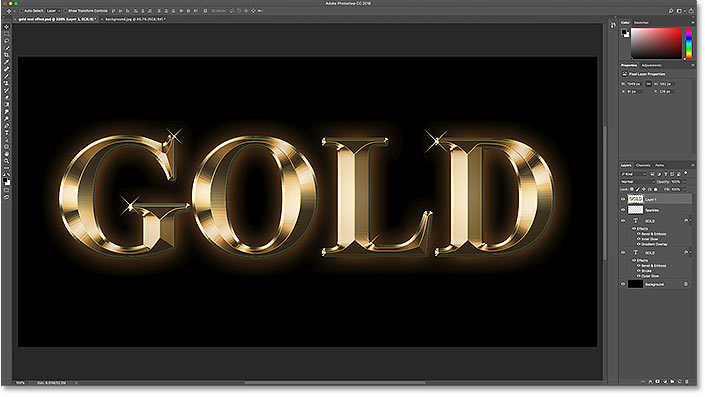 Change Text Effect Backgrounds in Photoshop