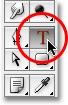 The Type Tool in Photoshop. Image © 2008 Photoshop Essentials.com