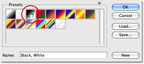 Где находится gradient editor в фотошопе