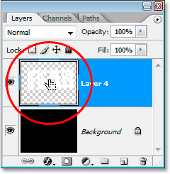 Hold down 'Ctrl' (Win) / 'Command' (Mac) and click on the merged layer's thumbnail.